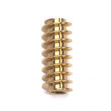 Brass Worm Gear, Precision Worm Shaft, DIN 5 Worm Shaft thumbnail-3