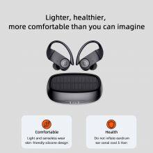 Solar Panel Charging Low Latency Environmental TWS ENC True Bluetooth Wireless Earphones thumbnail-5