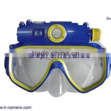 Waterproof Mini DVR diving camera with Built -in LED flash light