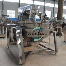 Automatic Steam/Electric/Gas Jacketed Cooking Kettle/Cooking Pot With Mixer/Agitator for Sauce Curry Paste thumbnail-4