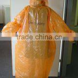 Disposable Waterproof Emergency Raincoat Printing