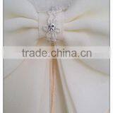 Bow Chiffon T-shirt Short Sleeve Girl's Sweet T-shirt thumbnail-3