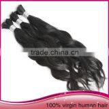 Best Selling Peru Virgin Human Hair Bulk Extension Unprocessed Natural Wave Human Hair Bulk thumbnail-1