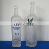 WHOLESALE SQUARE ALCOHOLIC GLASS BOTTLE WITH ALUMINIUM SCREW CAP thumbnail-1