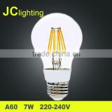 indoor 220V 7W E27 led bulb filament