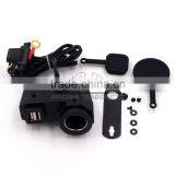 BJ-UPS-004 Waterproof Dual Motorcycle Mobile Phone USB Power Supply Cigarette Lighter 12V thumbnail-6