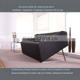 Modern Style Leather Love Seat Sofa 833# 2seat Leather Sofa thumbnail-3