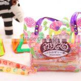 500g hand bag shaped plastic fruit stick jelly