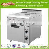 Restaurant Kitchen Equipment/Stainless Steel Free Standing Electric Hot Plate Cooker With Oven BN900-E810A thumbnail-3