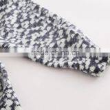 Woman's V Neck Pollver Printed Sweater thumbnail-4