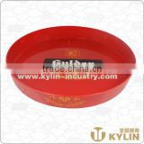 plastic serving tray with non-slip finishing