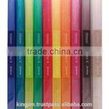 Colorful Transparent PP Clear File - 40 Pockets