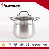 Induction stainless steel stock pot nonstick cookware