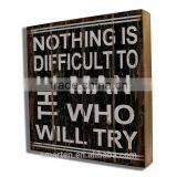 Wholesale Shabby Chic Home Decor Vintage Letter Wood Sign thumbnail-2