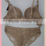 Ladies Sexy Fancy Bra and Panties Transparent Lace Panty Set thumbnail-2