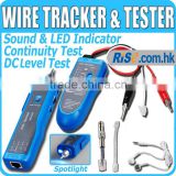 RJ11 RJ45 BNC Telephone Network LAN TV Cable Electric Wire Finder Tracker Tester