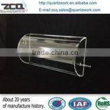 High Purity Semi-circle Quartz Boat