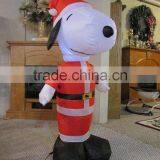 Competitive Price Vivid Lovely Snoopy Christmas Inflatable for Selling thumbnail-1