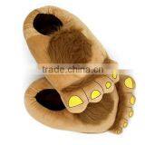 Factory Supply Wholesale Funny Animal Fleece Slippers Warm Plush Indoor Slipper thumbnail-3