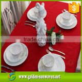 Polypropylene material tnt non woven tablecloth/Wholesale manufacturer colorido spunbonded pp tnt fabric tablecloth roll