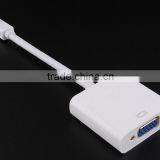 VGA/Mini DP Adapter Thunderbolt Mini Displayport To VGA Cable Adapter for Macbook