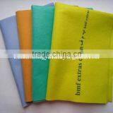 50x70cm Logo printed Germany nonwoven floor mop cloth ( viscose/polyester)