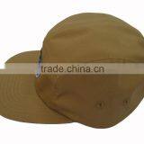 5 Panel Cap With Woven Label Badge Logo/printed Tape Stranpback Hat and Cap thumbnail-5