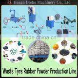 No Pollution Used Tire Recycle Production Line