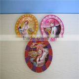 Food Grade Decorative Round Metal Tray