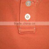 2015 Pure Cotton Garment Dye Polo Shirts With Garment Wash Result thumbnail-3