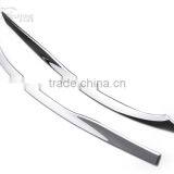 1Pair Car Front Headlight Trim Eye Line Eyebrow Garnish Decorative Cover ABS For Toyota Highlander 2014 2015 thumbnail-3