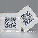 Customized Waterproof qr Code Rfid Tags With Key Ring