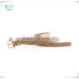Shiny pu lady belts popular leather glossy belt