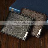 Wholesale Short Style PU Leather Coin and Cash Wallet for Men Pocket Purse thumbnail-5