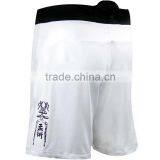 Made-in-china Wholesale Men's Boxing Fight Shorts, Plain White High Impact Mma Fight Shorts thumbnail-1