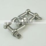 Stainless steel jaw to jaw swivel