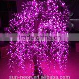 Outdoor Waterproof Artificial Led Weeping Willow Tree Lighting/ Led Lighted Willow Tree Lights thumbnail-5