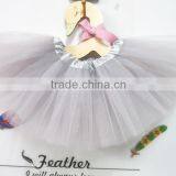 Grey Tutu for Baby Cheap Puffy Pettiskirt Tutu thumbnail-5