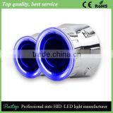 Top Quality Universal Optical led angel eyes Hid bi-xenon bulbs headlight projector lens h7