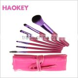 7pcs grace synthetic hair makeup brush set with quality bag