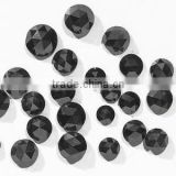 natural loose black diamond round rose cut from diamond manufacturer India