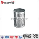 good quality stainless steel wire mesh office litter basket bin/Waste cage/Waste bin