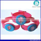 RFID Bracelet Soft Pvc Material Wristband for School Student Attendance
