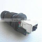 8P8C Quality Field Installable Panel Mounting RJ45 Connector thumbnail-3