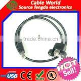 USB Panel Mount Type B Cable Male to Female thumbnail-1