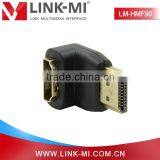 LM-HMF90 90 Degree HDMI1,4 Version HDMI Male to HDMI Female Adapter For LCD TV/Set-top Box/Camera thumbnail-3