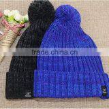 100% Acrylic Cheap Knitted Beanies Embroidery Free Sample Shipping Knitted Beanies thumbnail-3