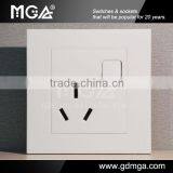 MGA A9 Series Electric 3 Pin Socket With Switch
