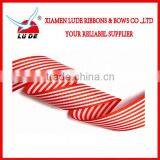 Black and White Stripe Grosgrain Ribbon thumbnail-2