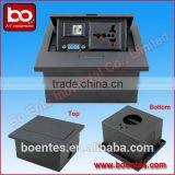 Smart Tabletop Power Socket for Universal Power Pop Up Outlet and Modular Design With RJ45/VGA/HDMI thumbnail-2